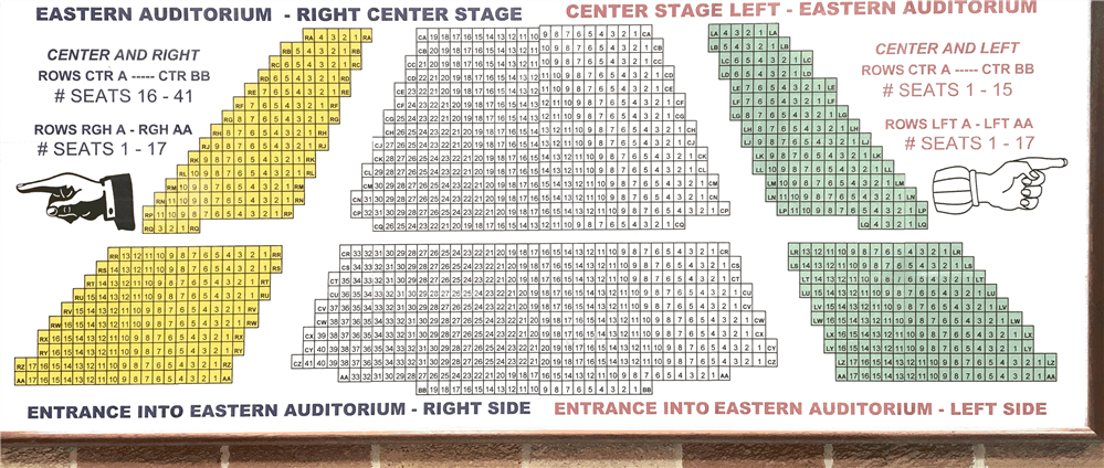 Upper Darby Performing Arts Center Seating Chart